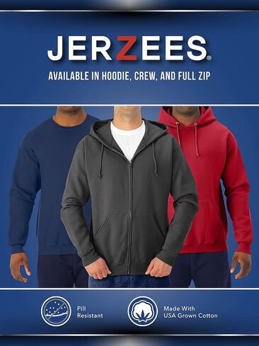 Jerzees Men’s NuBlend Hoodies & Sweatshirts (Retired Colors) in Saudi Arabia