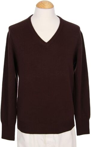 Shephe 4 Ply Men's V Neck Cashmere Sweater in Kuwait