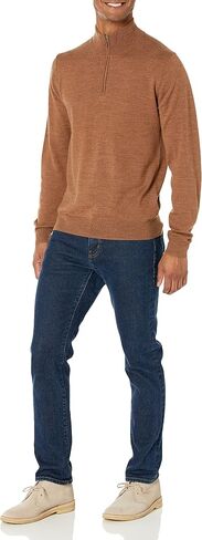 Goodthreads Men's Lightweight Merino Wool Quarter-Zip Sweater in Saudi Arabia