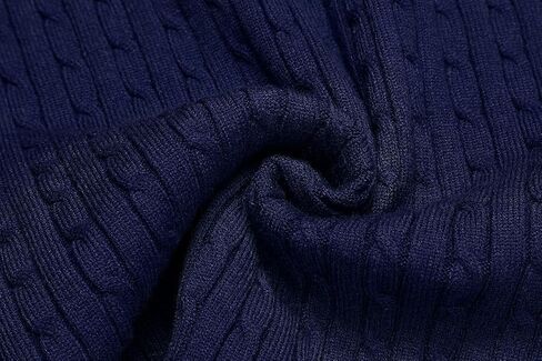 nine bull Mens Slim Fit Turtleneck Sweater Cable Knit Thermal Pullover Sweater in Kuwait