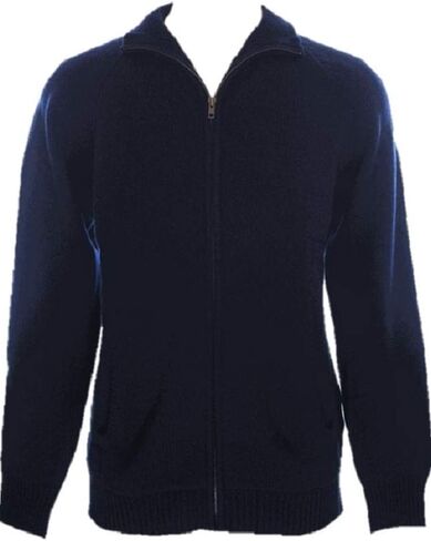 Shephe 10 Ply Men's Cardigan Cashmere Sweater Solid Color in Saudi Arabia