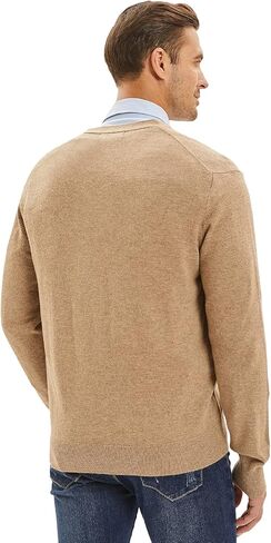 Kallspin Men’s Cardigan Sweater Cashmere Wool Blend V Neck Buttons Cardigan with Pockets in Kuwait