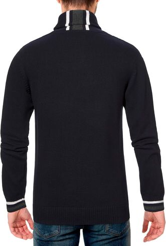 U.S. Polo Assn. Men's Reverse Jersey Shawl Collar Sweater in Saudi Arabia