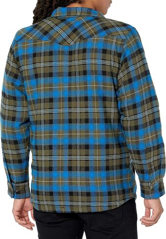 Legendary Whitetails Men's Tough as Buck Berber Lined Flannel Shirt Jacket in Saudi Arabia