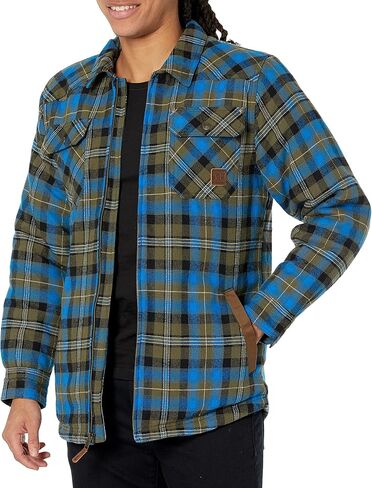 Legendary Whitetails Men's Tough as Buck Berber Lined Flannel Shirt Jacket in Saudi Arabia