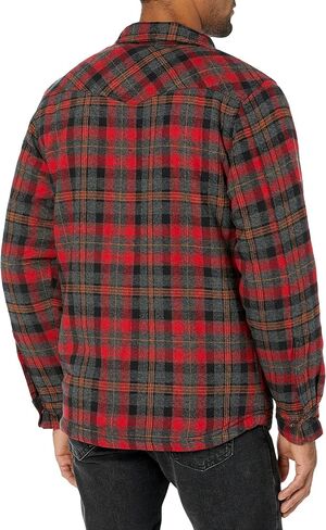 Legendary Whitetails Men's Tough as Buck Berber Lined Flannel Shirt Jacket in Saudi Arabia