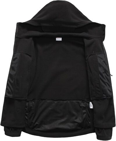 MAGCOMSEN Men's Hoodie Fleece Jacket 6 Zip-Pockets Warm Winter Jacket Military Tactical Jacket in Saudi Arabia