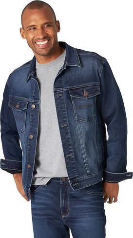 سترة Wrangler Authentics للرجال مبطنة بالصوف من قماش الدنيم in Kuwait