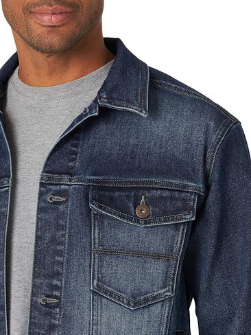 سترة Wrangler Authentics للرجال مبطنة بالصوف من قماش الدنيم in Kuwait