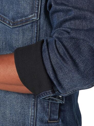 سترة Wrangler Authentics للرجال مبطنة بالصوف من قماش الدنيم in Kuwait