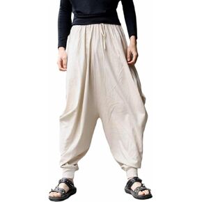 ONTTNO Men's Loose Stretchy Waist Casual Ankle Length Pants in Saudi Arabia