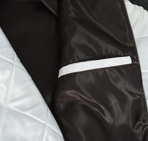 سترة رجالي من الساتان تحمل شعار سائق الدراجة النارية Gosling Scorpio Logo Bomber - سترة خفيفة الوزن للرجال in Kuwait