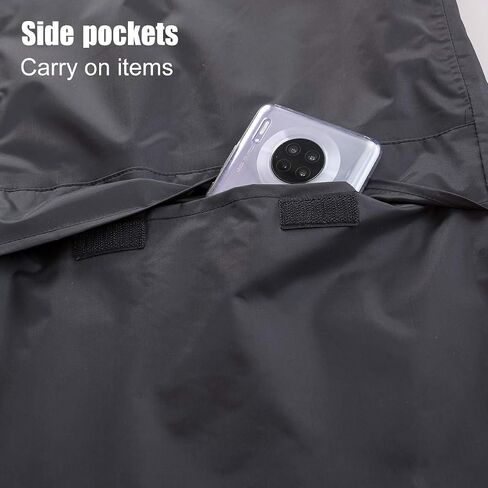 Classic Rain Suits for Men Breathable Rain Gear for Waterproof work, Hooded Coats Jacket and Pants in Kuwait