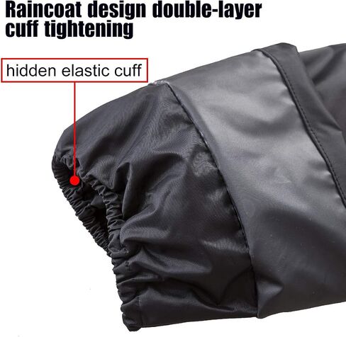 Classic Rain Suits for Men Breathable Rain Gear for Waterproof work, Hooded Coats Jacket and Pants in Kuwait