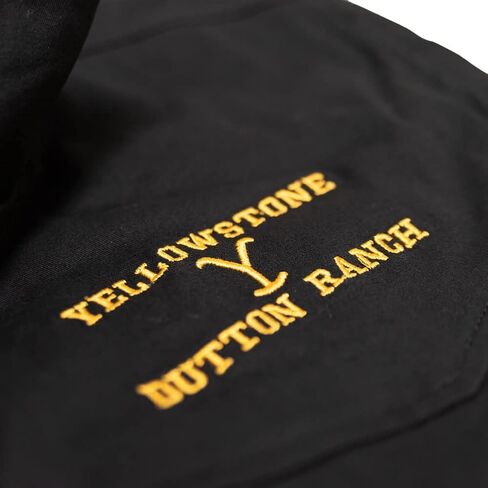 Yellowstone Dutton Ranch Vest, Black in Kuwait