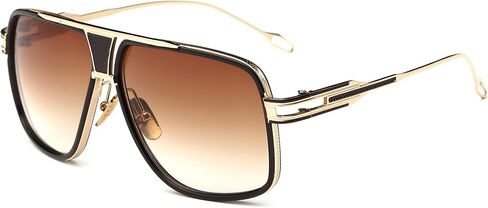 Gobiger Aviator Sunglasses for Men 100%UV Protection Goggle Alloy Frame with Case in Kuwait