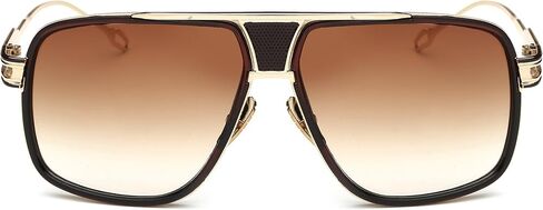 Gobiger Aviator Sunglasses for Men 100%UV Protection Goggle Alloy Frame with Case in Kuwait