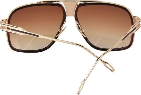 Gobiger Aviator Sunglasses for Men 100%UV Protection Goggle Alloy Frame with Case in Kuwait