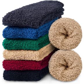 جوارب رجالي غامضة، جوارب شتوية دافئة منفوشة مخططة للرجال in Kuwait