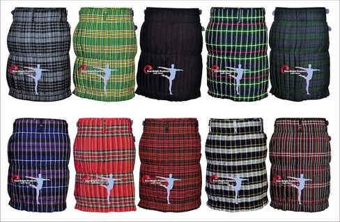Men's 5 Yard Scottish Kilts Irish Tartan Kilt Highland Casual Kilt 10 Tartans in Saudi Arabia