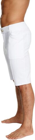 4-rth Mens Front Pleated Dress Short with Pockets in Kuwait