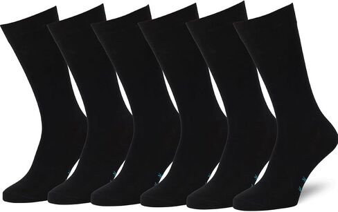Easton Marlowe Mens Dress Socks 6 Pack Classic Cotton Dress Socks for Men - Patterned Socks in Saudi Arabia