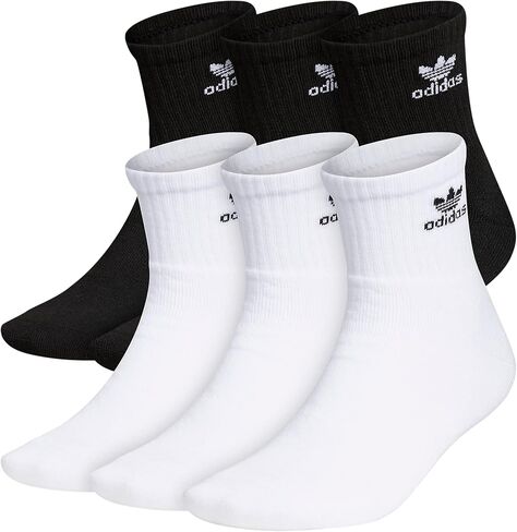 adidas Originals Trefoil Quarter Socks (6-Pair) in Saudi Arabia
