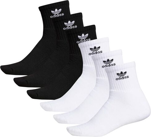adidas Originals Trefoil Quarter Socks (6-Pair) in Saudi Arabia