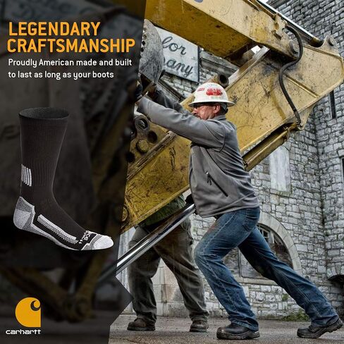 مجموعة جوارب العمل Force Performance للرجال من Carhartt مكونة من 3 أزواج in Kuwait