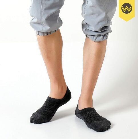 WANDER No Show Socks Mens 7/8 Pair Cotton Thin Non Slip Low Cut Men Invisible Sock 6-8/9-11/12-14 in Saudi Arabia