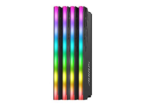 Gigabyte AORUS GP-ARS16G37 (RGB/ 16GB RAM Memory Kit (2x8GB)/ 3733MHz/ Supports AORUS Memory Boost/ RGB Fusion 2.0/ Selected Memory Ics/ 100% Sorted and Tested/ Memory) in Saudi Arabia