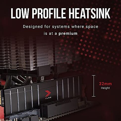 مجموعة ذاكرة سطح المكتب PNY DDR4 32GB (2x16GB) 3200MHz CL16 منخفضة المستوى in Kuwait