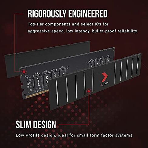 مجموعة ذاكرة سطح المكتب PNY DDR4 32GB (2x16GB) 3200MHz CL16 منخفضة المستوى in Kuwait
