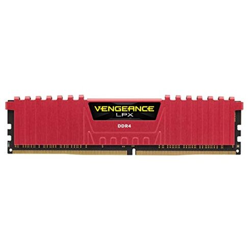 Corsair CMK4GX4M1A2400C16 Vengeance LPX 4GB (1 x 4GB) DDR4 DRAM 2400MHz (PC4-19200) C16 Memory Kit, Black in Saudi Arabia
