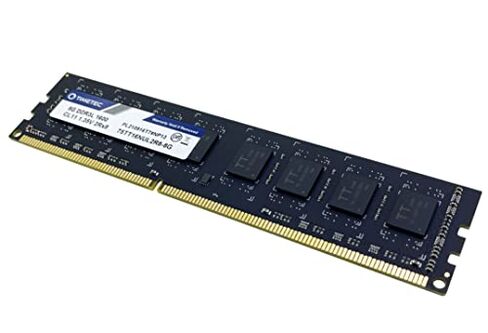 Timetec 4GB DDR3L / DDR3 1600MHz PC3L-12800 / PC3-12800 Non-ECC Unbuffered 1.35V / 1.5V CL11 2Rx8 Dual Rank 240 Pin UDIMM Desktop PC Computer Memory RAM Module Upgrade (4GB) in Kuwait