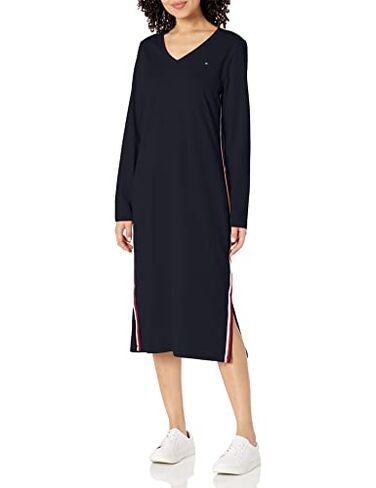 Tommy Hilfiger Women's Long Sleeve Shirt Dress in Saudi Arabia
