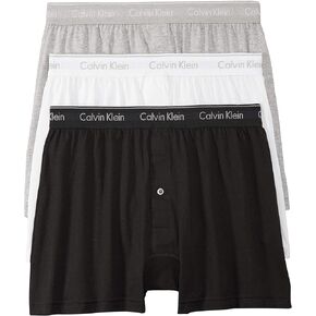 Calvin Klein Men's Cotton Classics Multipack Knit Boxers