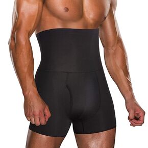 TAILONG Men Tummy Control Shorts High Waist Slimming Underwear Body Shaper Seamless Belly Girdle Boxer Briefs in Saudi Arabia