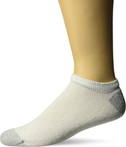 Hanes Men's Double No Show Socks 12-Pair Pack, Available in Big & Tall in Kuwait