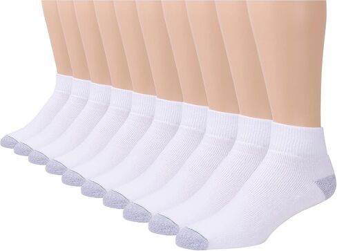 جوارب Burlington القطنية الربعية المريحة للرجال (10 قطع) in Kuwait