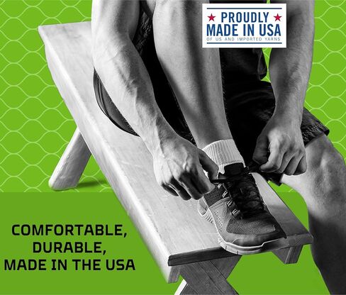 جوارب Burlington القطنية الربعية المريحة للرجال (10 قطع) in Kuwait