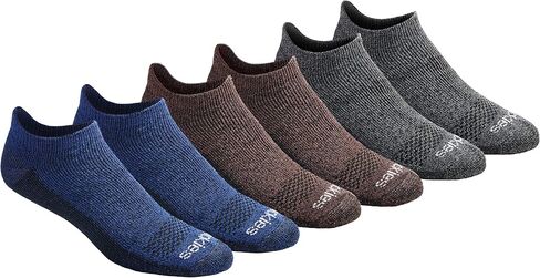 Dickies Men's Dri-tech Moisture Control No Show Socks (6 & 12 Pairs) in Saudi Arabia