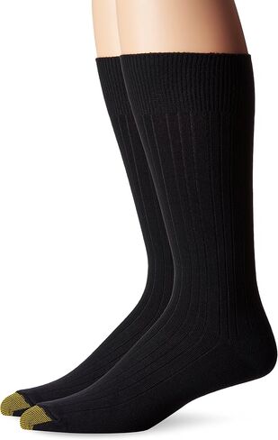 Gold Toe Men's Comfort Top Rayon Bamboo Crew Socks, 2 Pairs in Saudi Arabia