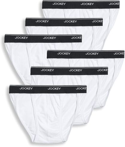 Jockey Men's Underwear Men's Elance String Bikini - 6 Pack in Saudi Arabia