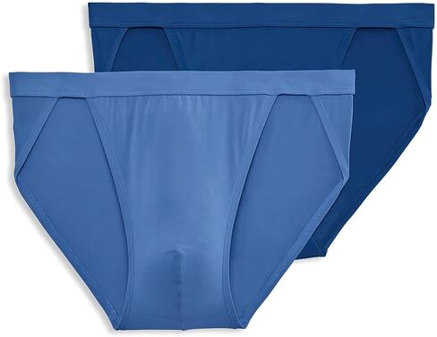 Jockey Men's Underwear Mens Elance Microfiber String Bikini - 2 Pack in Kuwait