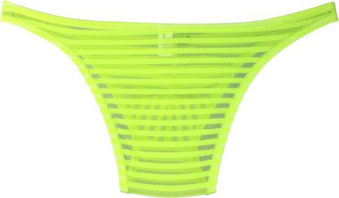 IKINGSKY Men's Sexy Brazilian Underwear See Through Bikini Under Panties Half Back Coverage Mens Underwear in Kuwait