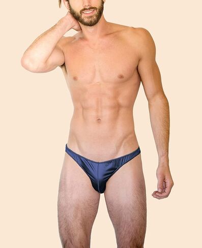 Mens Satin Bikini Briefs Panties Small to 3XL Silky Sexy Mens Underwear Multi Pack in Kuwait