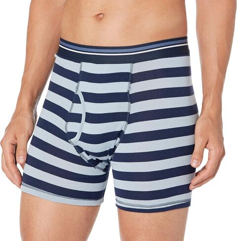 Amazon Essentials Men's Tag-Free Boxer Briefs, Pack of 5 in Saudi Arabia