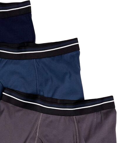 Amazon Essentials Men's Tag-Free Boxer Briefs, Pack of 5 in Saudi Arabia