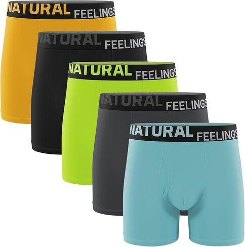 ملابس داخلية للرجال من Natural Feelings Boxer ملابس داخلية للرجال من القطن الناعم مفتوحة in Kuwait